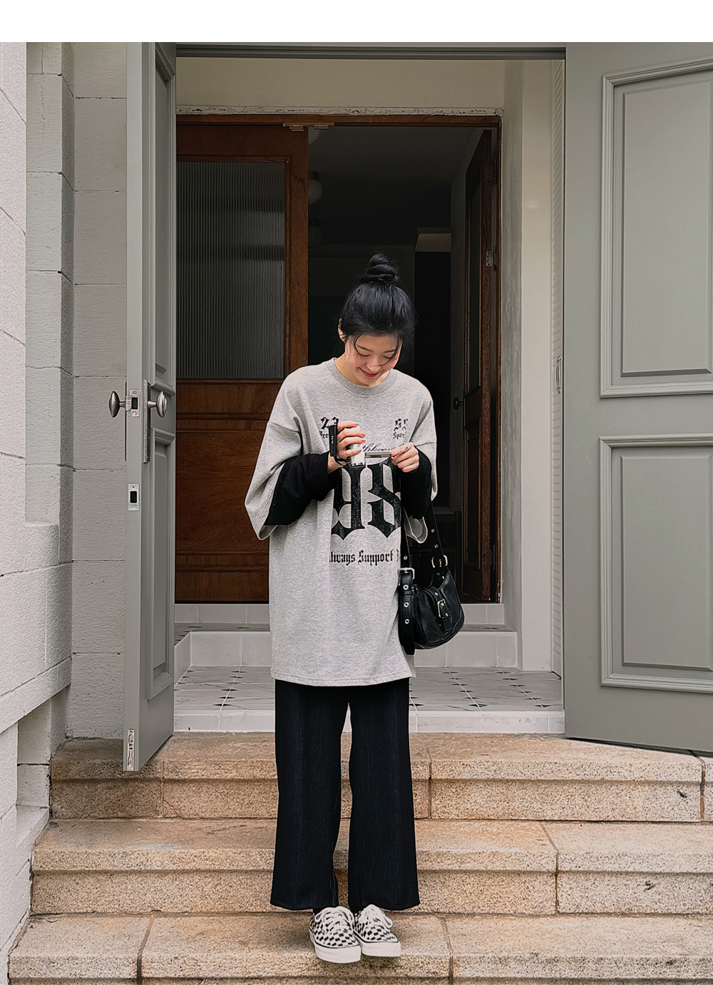 디그릿 레이어드 티 PLUS핏 빅사이즈여성쇼핑몰 로로텐