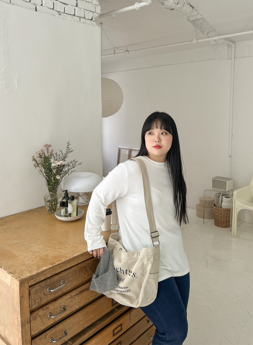 메이쫀득 라운드티
